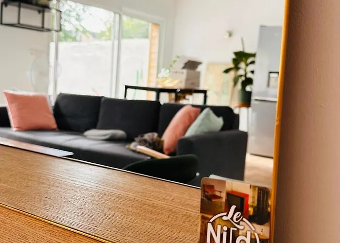 Appartement *rivage* Spacieux T2 Rdc Sur Cour:jardin-fibre-netflix-terrasse Pont-de-Metz